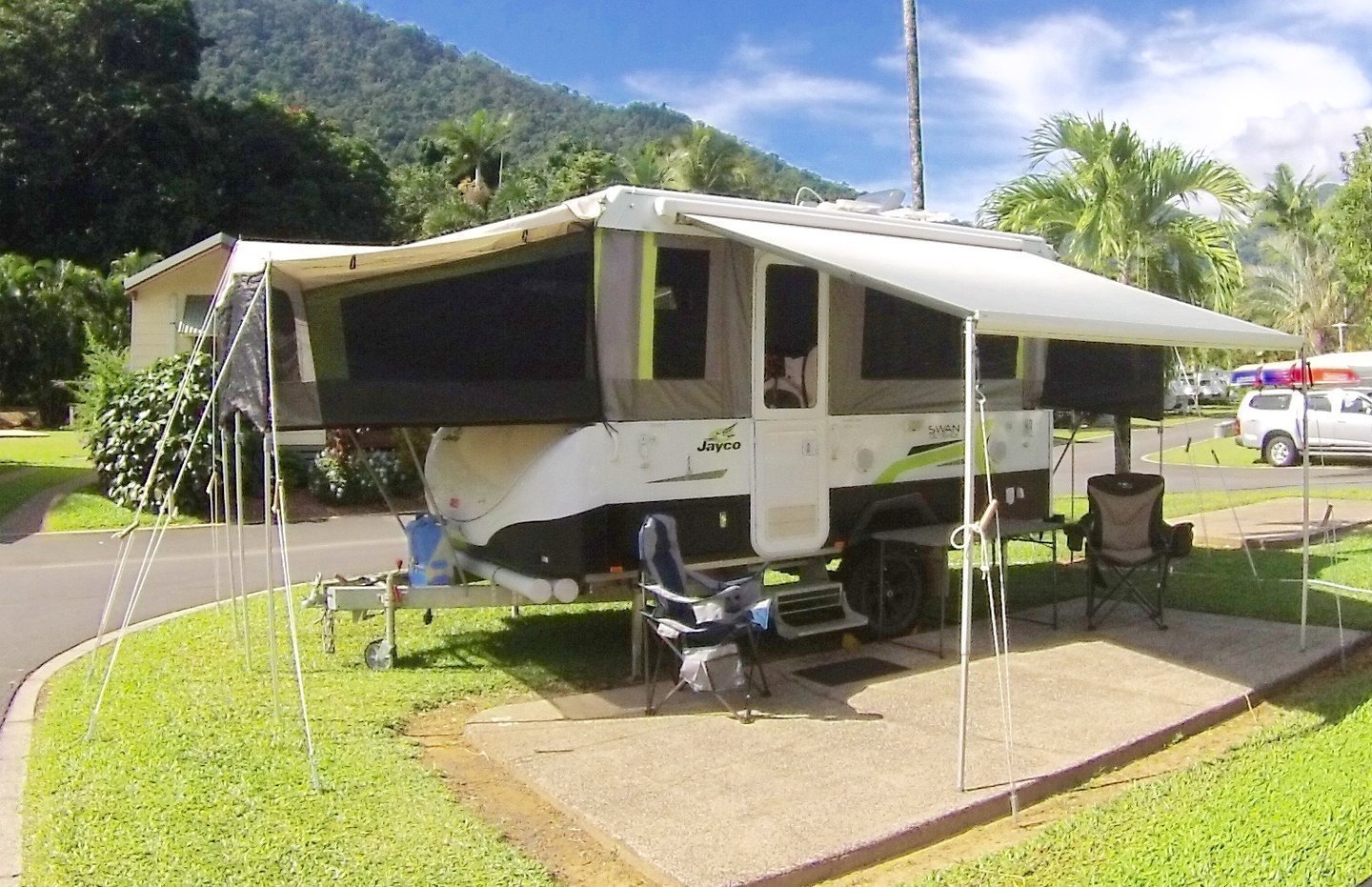 Pop Top For Hire In Chandler QLD Jayco Swan 3 For Hire Brisbane